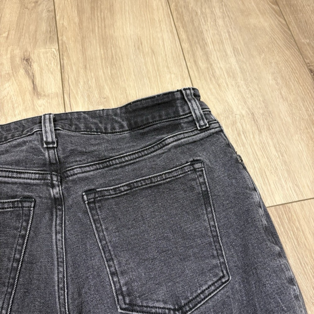 Abercrombie & Fitch Women's Black Jeans Curve Love The Mom High Rise Size 29/8 S - Picture 8 of 8